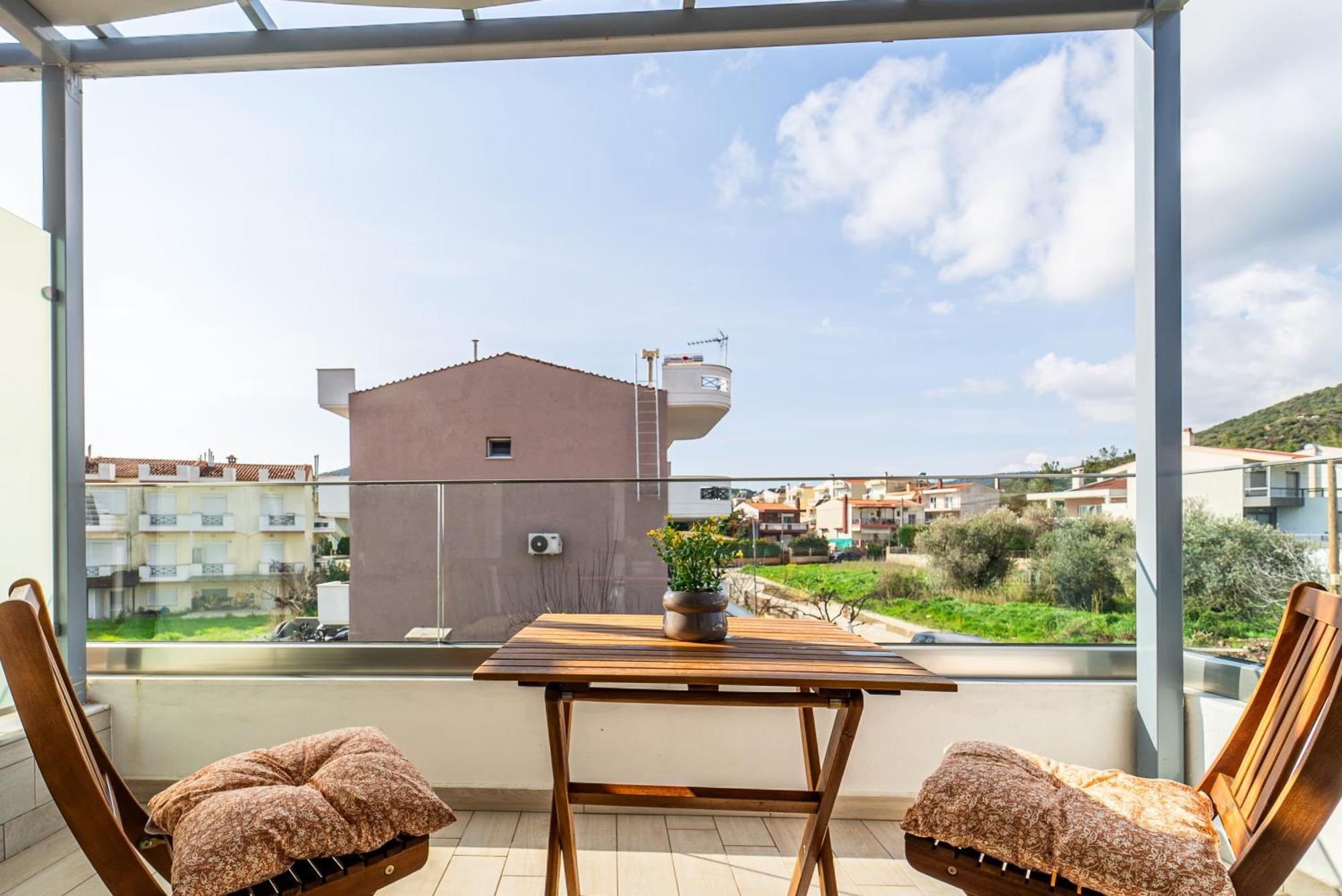 Aegean Twin Houses Nea Iraklitsa エクステリア 写真